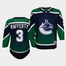 Brogan Rafferty Youth Jersey Canucks 2021 Reverse Retro Green Authentic Jersey