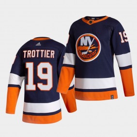 New York Islanders 2021 Reverse Retro Bryan Trottier Navy Special Edition Authentic Jersey