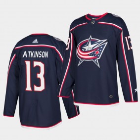 Cam Atkinson #13 Blue Jackets 2018 Home Men's Jersey