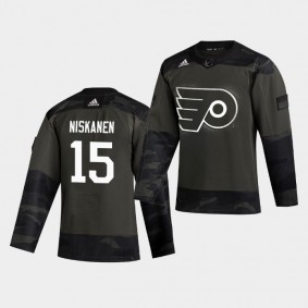 Matt Niskanen #15 Flyers 2019 Veterans Day Authentic Men's Jersey