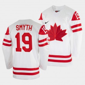 Ryan Smyth Canada Hockey 2002 Winter Olympic Jersey White