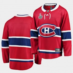 Canadiens 2021 Stanley Cup Final Home Red Jersey