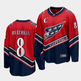 Alexander Ovechkin Washington Capitals 2021 Reverse Retro Red Special Edition Men Jersey