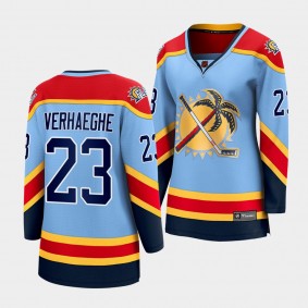 Carter Verhaeghe Florida Panthers 2022 Special Edition 2.0 Women Breakaway Player 23 Jersey Retro