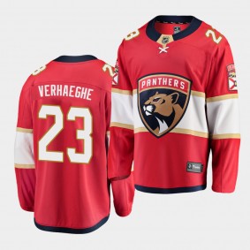 Carter Verhaeghe Florida Panthers 2020-21 Home Men Red Breakaway Player Jersey