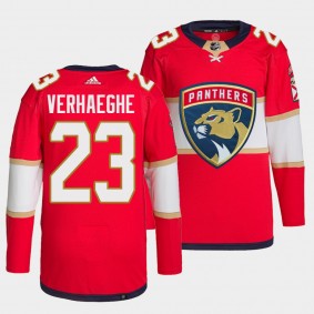 Carter Verhaeghe Panthers Home Red Jersey #23 Primegreen Authentic Pro