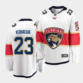 Carter Verhaeghe Florida Panthers 2020-21 Away Men White Breakaway Player Jersey