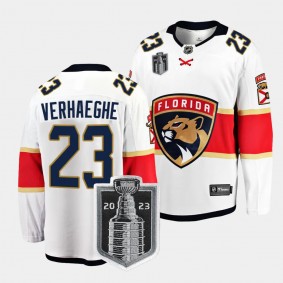 Florida Panthers Carter Verhaeghe 2023 Stanley Cup Final White Away Breakaway Player Jersey Men's