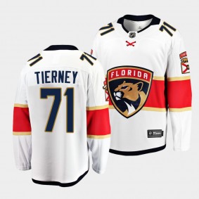 Chris Tierney Florida Panthers 2022 Away White Breakaway Player Jersey Men