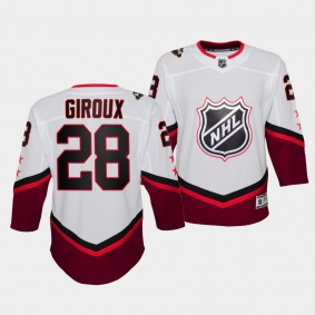 Claude Giroux Youth Jersey Flyers 2022 NHL All-Star White Eastern Jersey