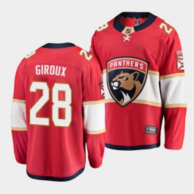 Claude Giroux Florida Panthers 2022 Home 28 Jersey Red Player