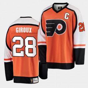 Claude Giroux Flyers #28 Breakaway Player 2019-20 Premier Jersey