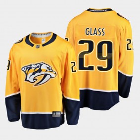 Cody Glass Nashville Predators 2021 Home Men Gold Jersey