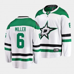 Colin Miller Dallas Stars Away White Breakaway Player Jersey Men