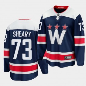 Conor Sheary Washington Capitals 2020-21 Alternate Navy Third Premier Men Jersey