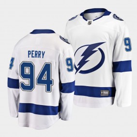 Corey Perry Tampa Bay Lightning 2021 Away Men White Player Jersey