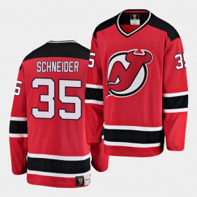 Cory Schneider #35 Devils 2018-19 Breakaway Men's Jersey