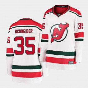 Women's Cory Schneider Devils #35 Breakaway Player 2019 Alternate Jersey