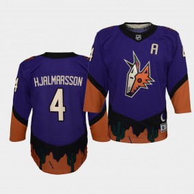 Niklas Hjalmarsson Arizona Coyotes 2021 Reverse Retro Purple Special Edition Youth Jersey