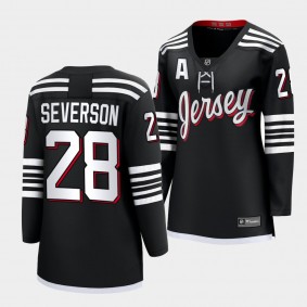 Damon Severson Devils 2022 Alternate Premier Women Jersey