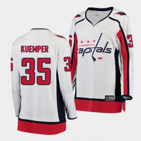 Darcy Kuemper Capitals 2022 Away Breakaway Player Women Jersey