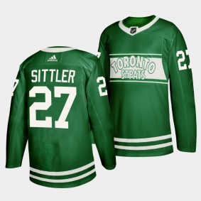 Darryl Sittler Toronto Maple Leafs St. Patricks Day Green Special Edition Jersey