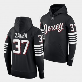 New Jersey Devils Pavel Zacha Alternate Black Third Hoodie