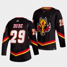 Dillon Dube #29 Calgary Flames 2022-23 Alternate Authentic Black Jersey