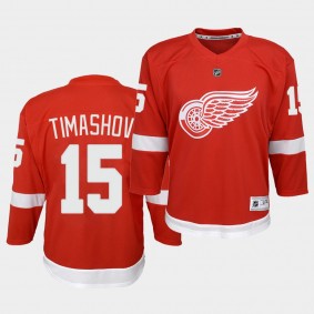 Dmytro Timashov Detroit Red Wings 2020-21 Home Youth Red Breakaway Player Jersey