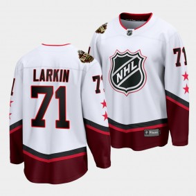 Dylan Larkin Red Wings #71 2022 All-Star Jersey White Eastern Conference