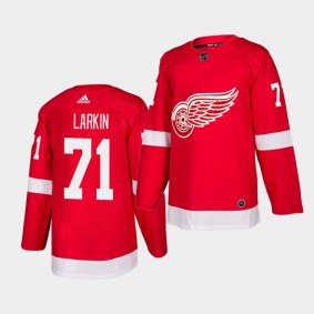 Dylan Larkin #71 Red Wings Authentic Home Men's Jersey