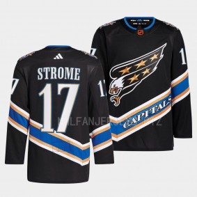 Reverse Retro 2.0 Dylan Strome Washington Capitals Black #17 Authentic Primegreen Jersey 2022