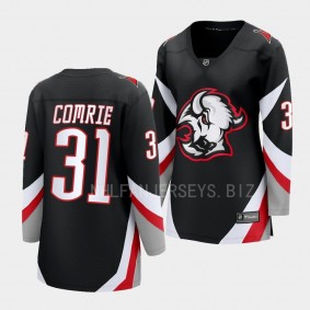 Eric Comrie Buffalo Sabres 2022-23 Goathead Alternate Women Premier 31 Jersey Breakaway Player