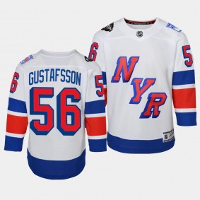 Erik Gustafsson New York Rangers Youth Jersey 2024 NHL Stadium Series White Premier Player Jersey