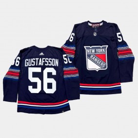 New York Rangers 2023-24 Alternate Erik Gustafsson #56 Navy Jersey Authentic Pro