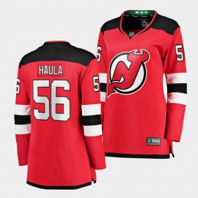 Erik Haula Devils Home Breakaway Player Women Jersey