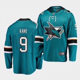 Evander Kane #9 Sharks 2018 Premier Home Men's Jersey