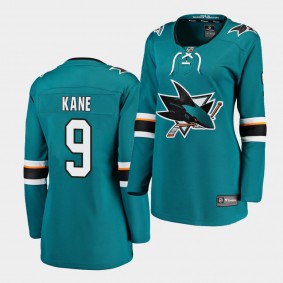 Evander Kane Sharks #9 Breakaway Home Jersey