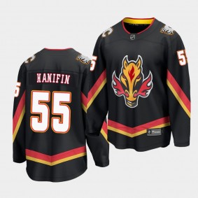 Noah Hanifin Calgary Flames Special Edition Black Breakaway Jersey