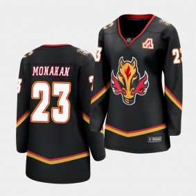 Sean Monahan Calgary Flames 2021 Special Edition Black Women Jersey