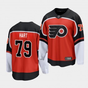 Carter Hart Philadelphia Flyers 2021 Special Edition Orange Jersey