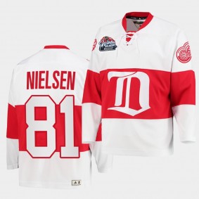 Frans Nielsen Detroit Red Wings Winter Classic White Throwback Jersey