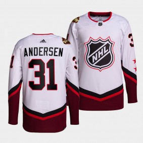 Carolina Hurricanes Frederik Andersen 2022 NHL All-Star #31 Red Jersey Eastern