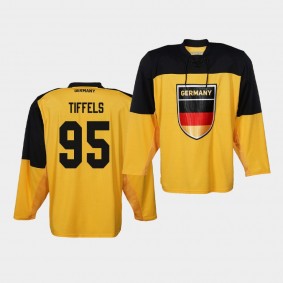 Frederik Tiffels Germany Team 2019 IIHF World Championship Yellow Jersey