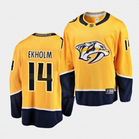 Youth Jersey Mattias Ekholm #14 Nashville Predators Breakaway Home Predators