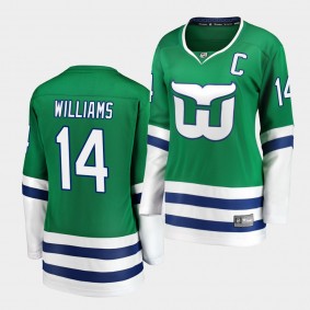 Justin Williams #14 Hurricanes Whalers Night Breakaway Women's Jersey