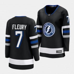 Haydn Fleury Tampa Bay Lightning 2023-24 Alternate Women Premier Breakaway 7 Jersey