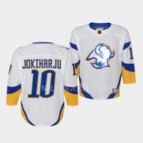 Buffalo Sabres Henri Jokiharju 2022 Special Edition 2.0 White #10 Youth Jersey Retro