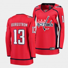 Henrik Borgstrom Capitals Home Breakaway Player Women Jersey