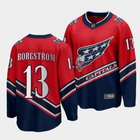 Henrik Borgstrom Capitals #13 Special Edition Jersey Red Reverse Retro